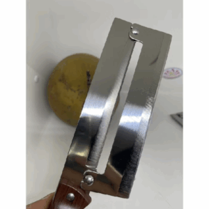 Dao 2 lưỡi rèn to 28cm siêu bén Đài Loan thép không gỉ bào gọt sú vỏ trái cây, mía, gọt dứa vệ  sinh.