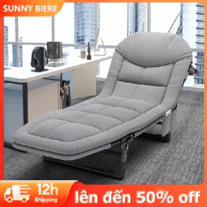 SUNNY BIERE Giường ngủ văn phòng Có Đệm gấp gọn Giường ngủ trưa Khung thép tĩnh điện chịu lực 100kg .