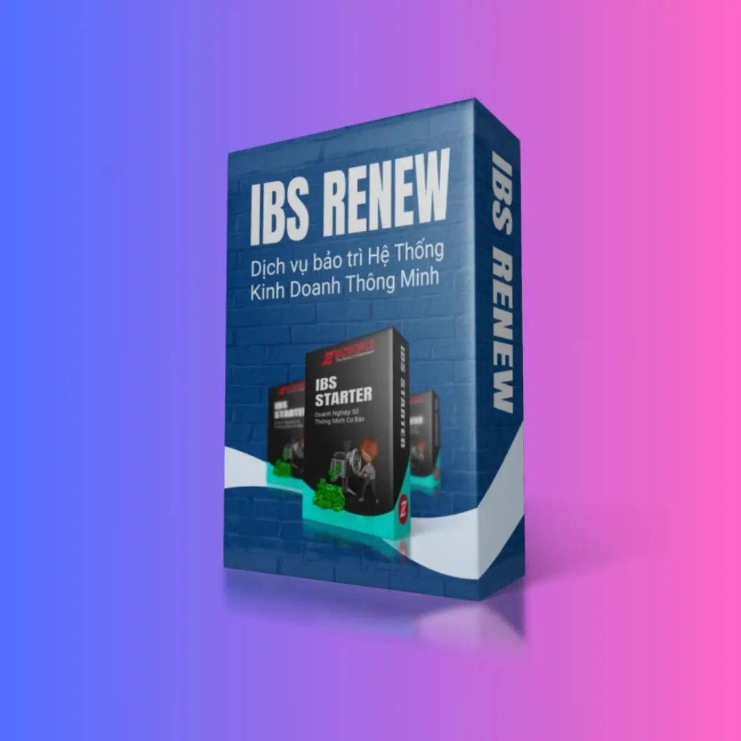 IBS Starter Renew-Gia Hạn Doanh Nghiệp Số Thông Minh Cơ Bản